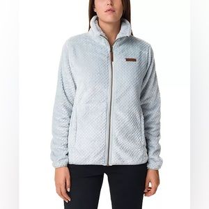NWT Columbia Fireside gray fleece jacket